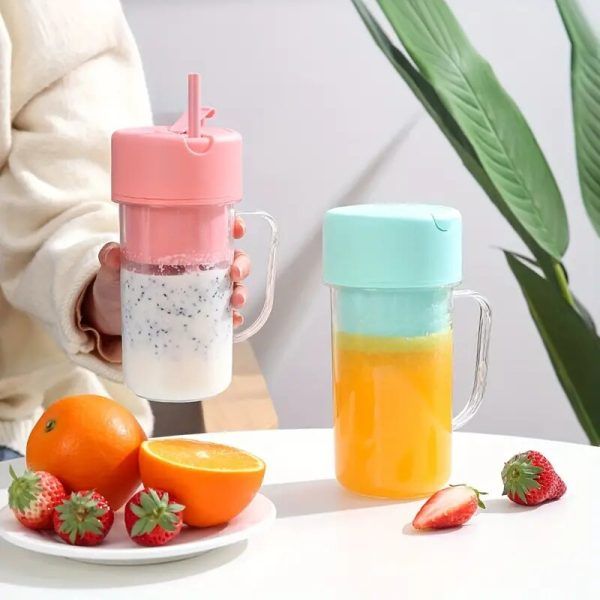 Portable Electric Juicer Juice Cup Outdoor Camping Juicer