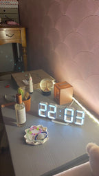 3D LED Digital Alarm Clock/Table Calendar