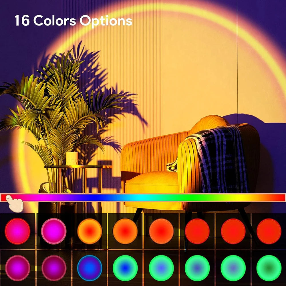 Sunset Lamp (WITH REMOTE) 16 Colors