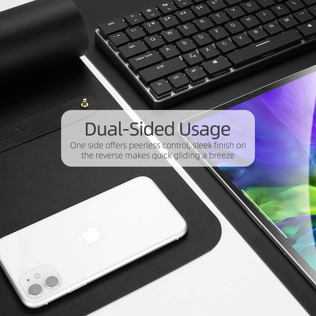 Double Face PU Leather Desk Mat