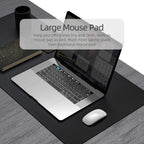 Double Face PU Leather Desk Mat